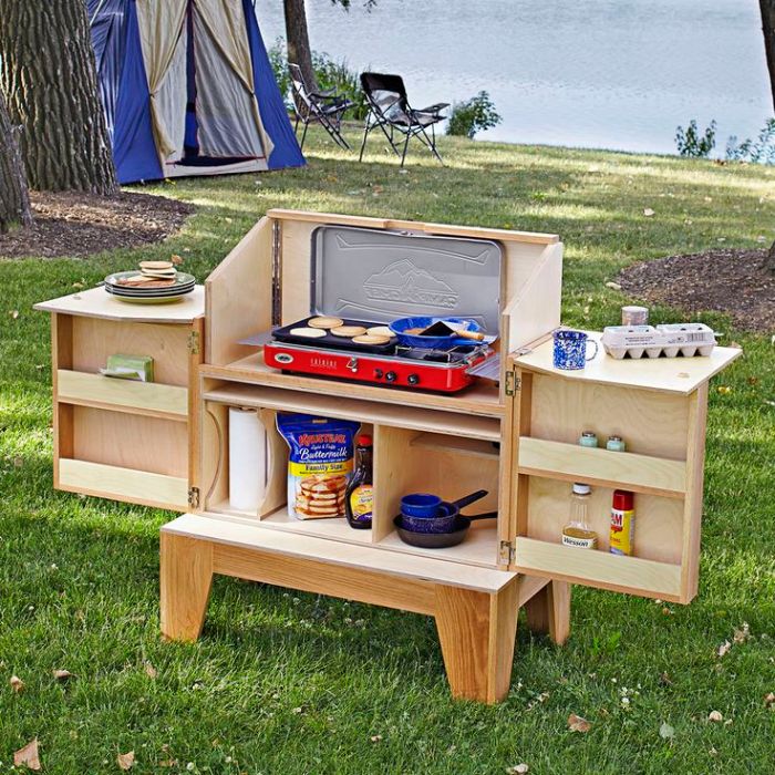 Diy camp kitchen