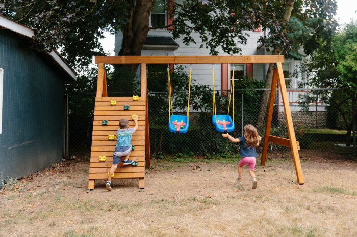 Diy a frame swing