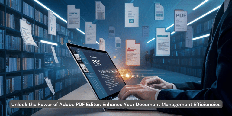 Unlock the Power of Adobe PDF Editor Enhance Your Document Management Efficiencies