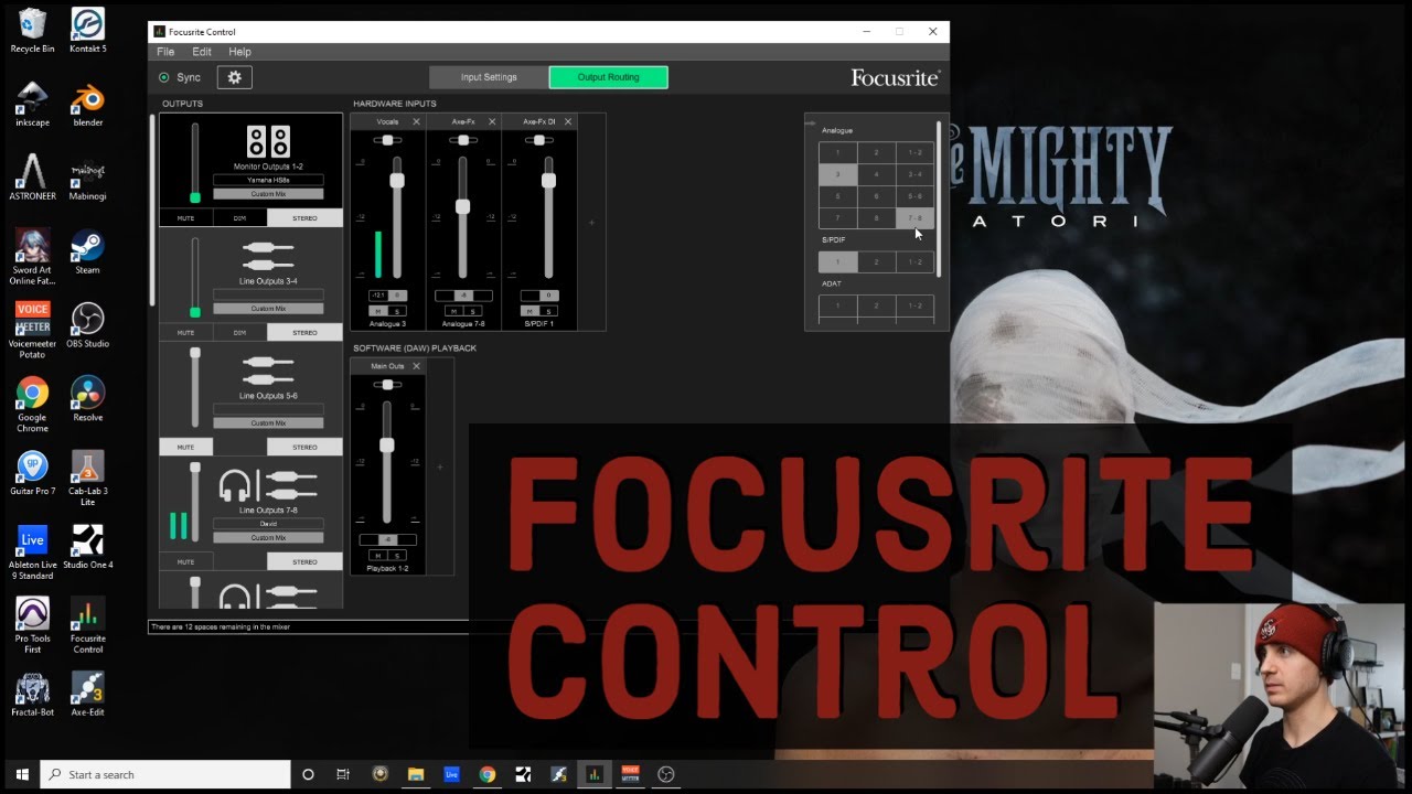 Focusrite control